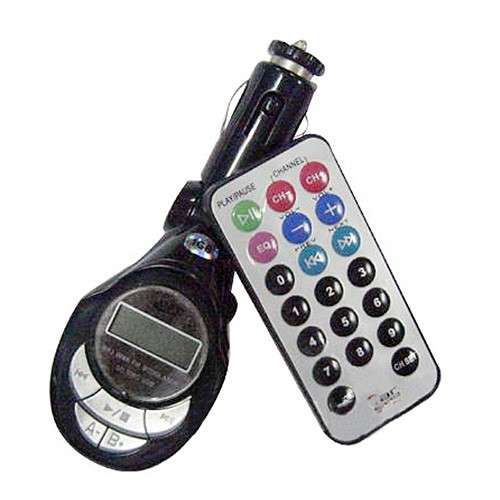 CAR MP3 PLAYER FM TRANSMITTER