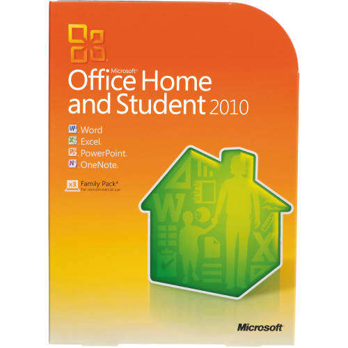 Microsoft Office Home & Student 2010 - Full Retail Version