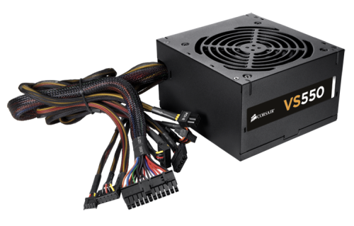 Corsair VS Series VS550 Power Supply (550W) - Good Working Condition