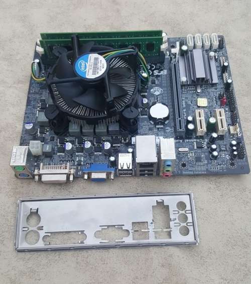 ECS H61H2-M2 Motherboard Combo + Intel Core  i3-2100 (3.10 GHz) + 4 Gig DDR 3 Ram - Awesome Price