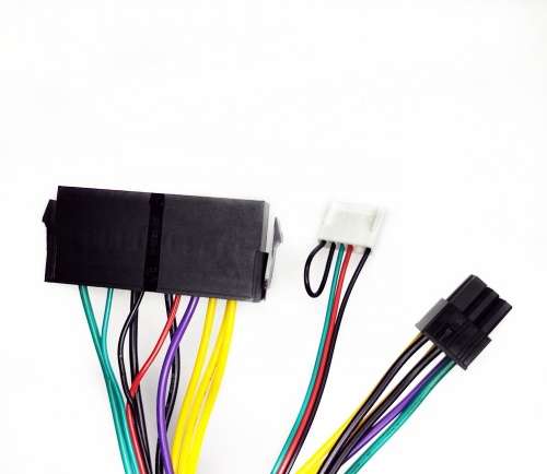 ATX 24 Pin to 6 Pin Motherboard PSU Power Supply Adapter