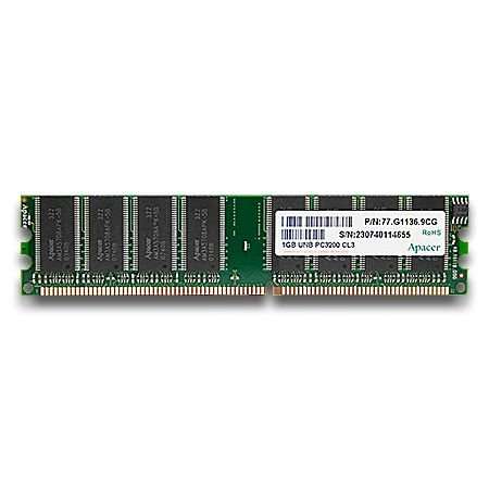 Apacer 1GB DDR400 184-Pin DIMM