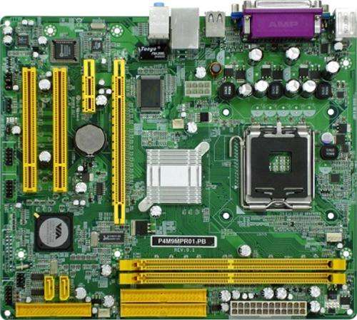 Jetway Motherboard + Intel Celeron 2.66 CPU + 1 Gig Ram