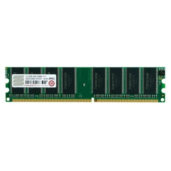 1GB Transcend JetRAM DDR RAM PC3200 CL3 Desktop Memory module