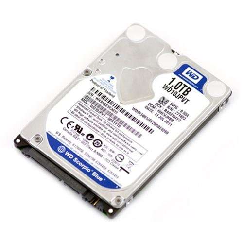 WD Blue 1TB Mobile 9.50mm Hard Disk Drive - 5400 RPM SATA 6 Gb/s 2.5 Inch