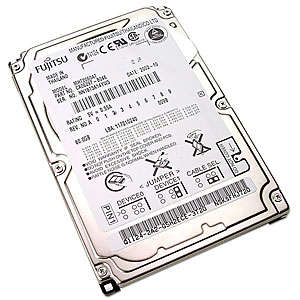 Fujitsu MHV2060AT 2.5" 60GB 4200RPM 8MB Buffer Notebook Hard Drive