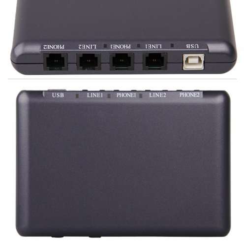 USB Telephone Call Recorder (2 Lines)