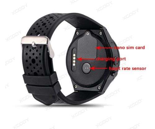 KW88 Android 5.1 Quad Core 4GB Bluetooth 3G Smart Watch GPS WIFI For IOS Samsung