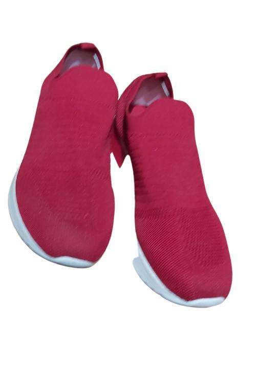 Red and White Sneakers Size 7