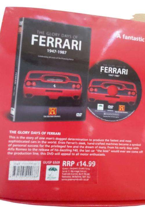 Ferrari Book and DVD Gift Pack