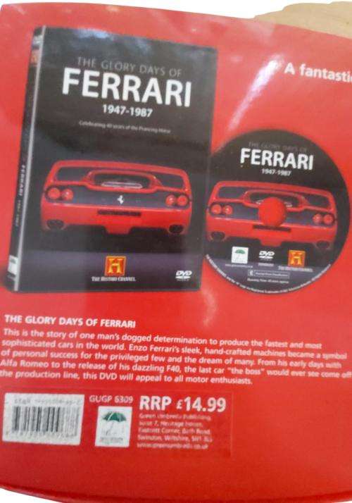 Ferrari Book and DVD Gift Pack