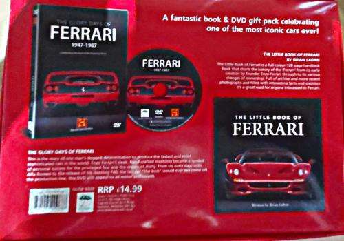 Ferrari Book and DVD Gift Pack