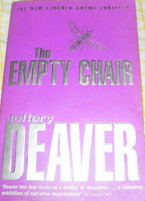 BIG SALE!!!! THE EMPTY CHAIR - JEFFERY DEAVER