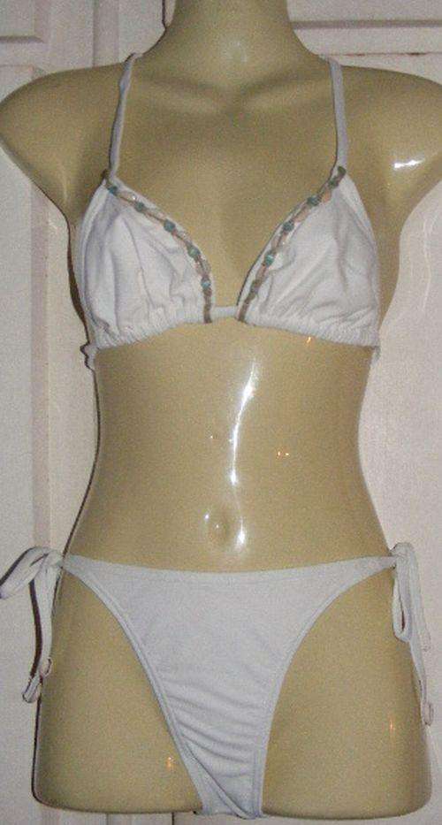 SALE!!!!! GORGEOUS WHITE O'NEILL TANGA WITH SHELLS (32)