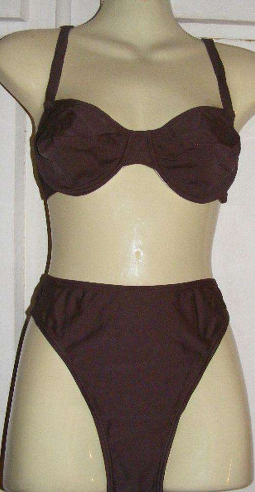 SALE!!!!! GORGEOUS BROWN UNDERWIRED IMPORTED BIKINI (34)