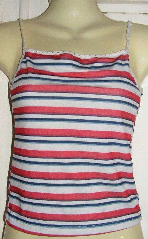 SALE!!!! CUTE RED STRIPED TOP (S)