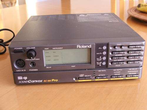 Roland SC-88 Pro Sound Canvas (Price Reduced)