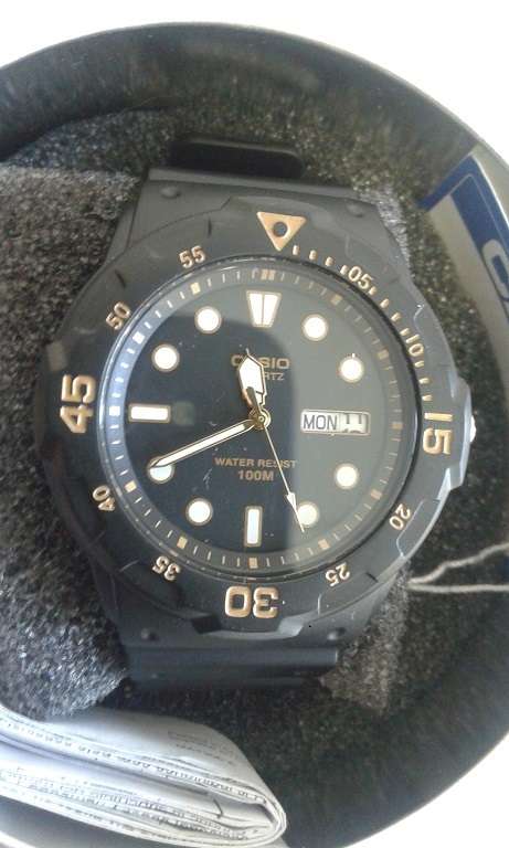 CASIO ANALOG SPORT MENS WATCH ! CRAZY R1 START !!!