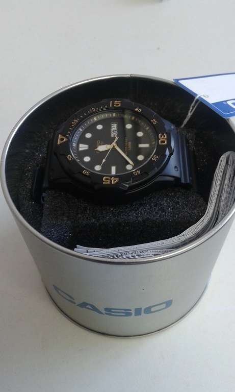 CASIO ANALOG SPORT MENS WATCH ! CRAZY R1 START !!!