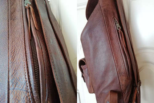 Backpack - 100% Genuine Leather - Free Delivery