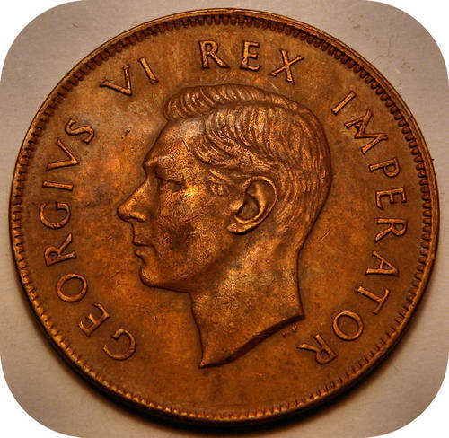 1D PENNY 1942 SOUTH AFRICA