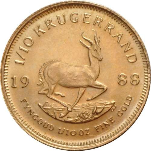 KRUGERRAND  1/10 OUNCE (TENTH)