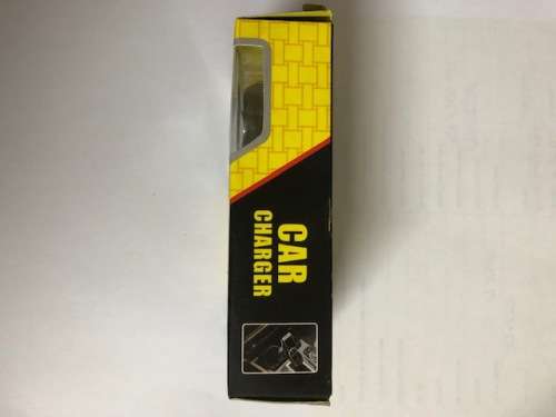 CAR CHARGER WITH DOUBLE USB PORTS (SILVER and WHITE)