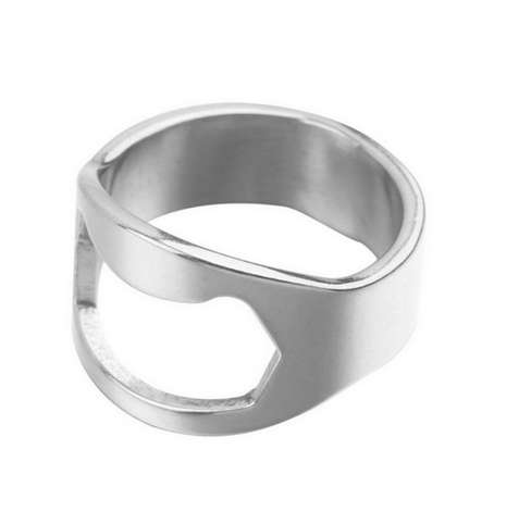 Stainless Steel Finger Ring Bottle Opener