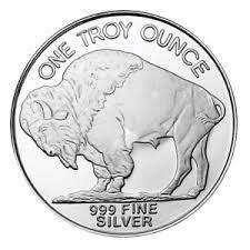 AMERICAN BUFFALO ROUND .999 SILVER COIN