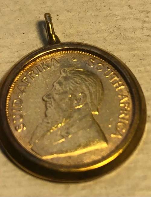 TENTH KRUGERRAND GOLD PENDANT