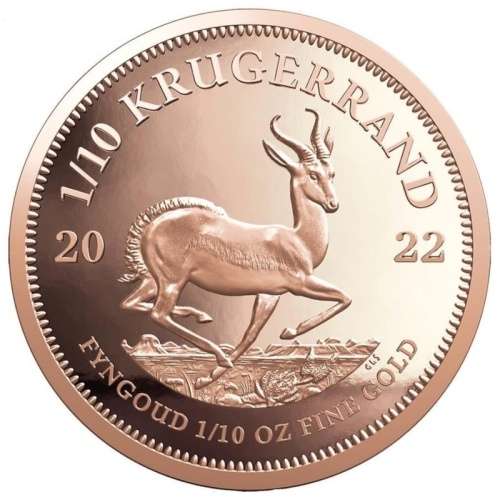 TENTH GOLD KRUGERRAND IN A CAPSULE