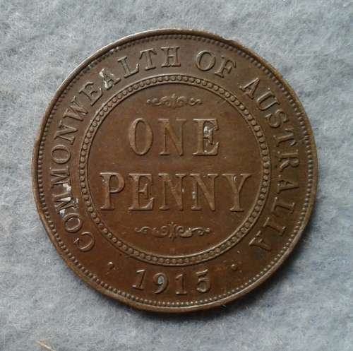 1915 AUSTRALIA ONE PENNY