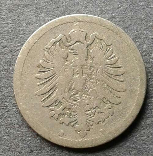 1875 DEUTSCHE REICH 5 PFENNIG