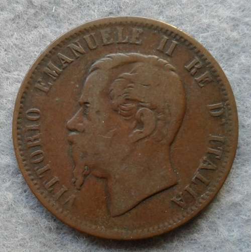 1866 ITALY 10 CENTESIMI : VALUE