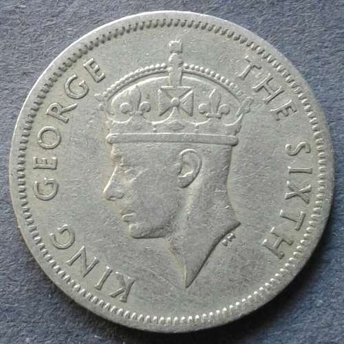 1949 RHODESIA ONE SHILLING : VALUE !!!