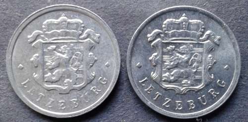 1960 's LETZEBURG 25 CENTIMES