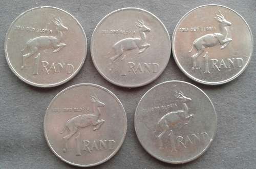 X5 RSA 1 RANDS : NICKEL