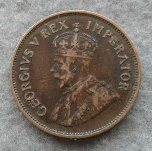 1934 SAU 1/2 PENNY  325830 MINTAGE