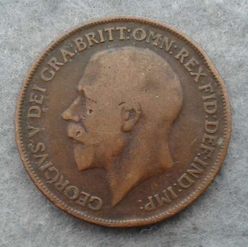 1918 G.BRIT ONE PENNY