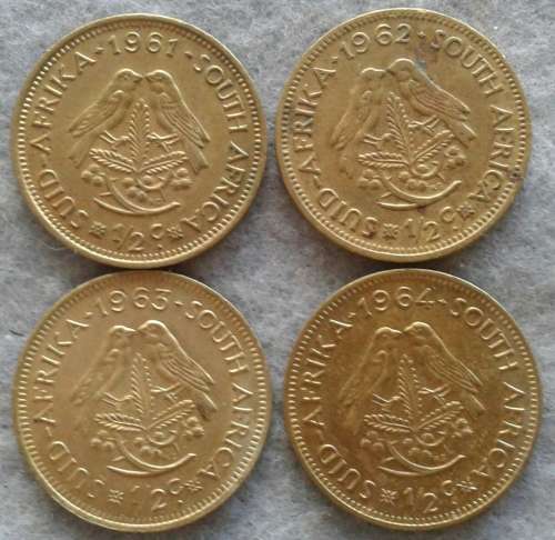 1961 - 1964 RSA 1/2 COLLECTION