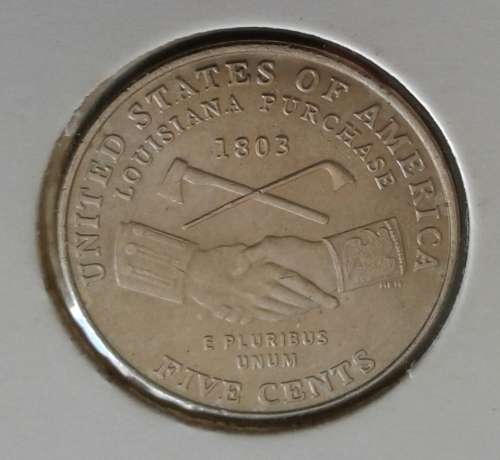 5 X US IN COIN HOLDERS