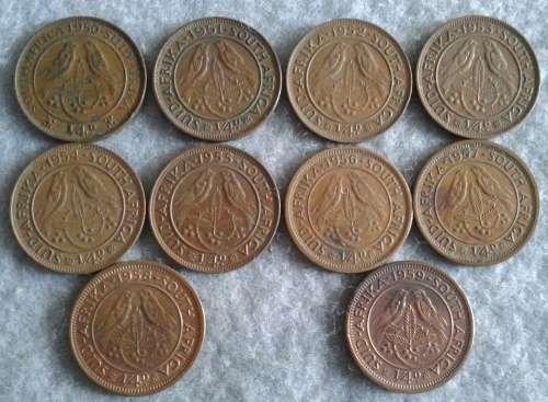 1950 - 1959 SAU 1/4 COLLECTION