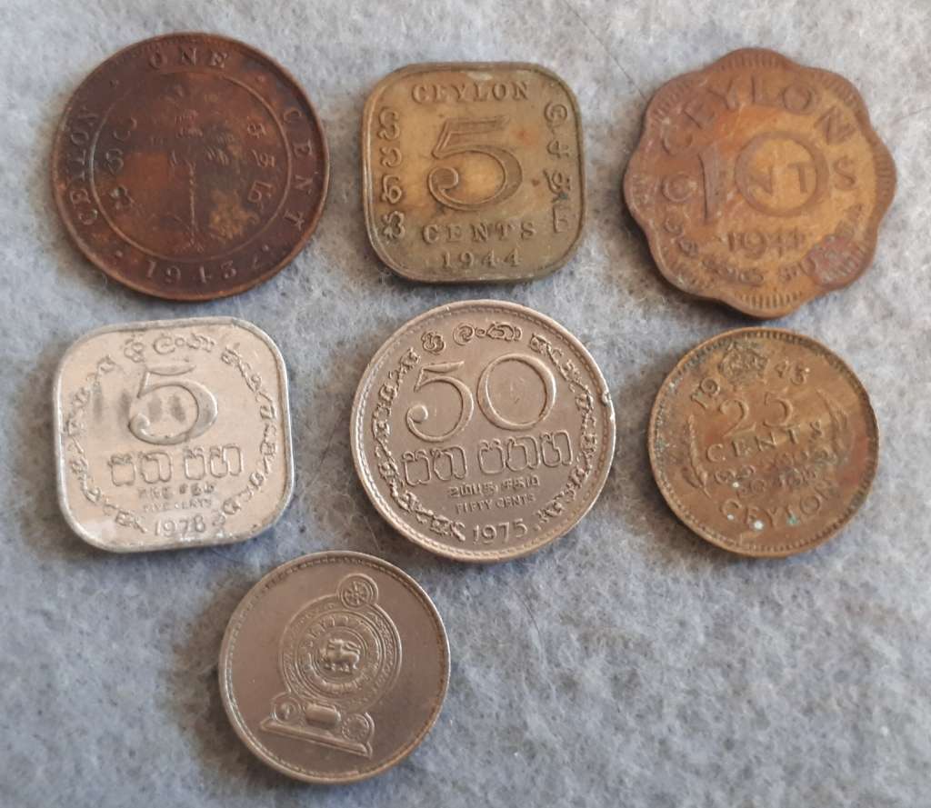 7 X Ceylon/Sri Lanka combo