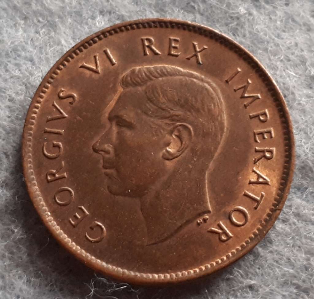 1943 SAU 1/4 PENNY