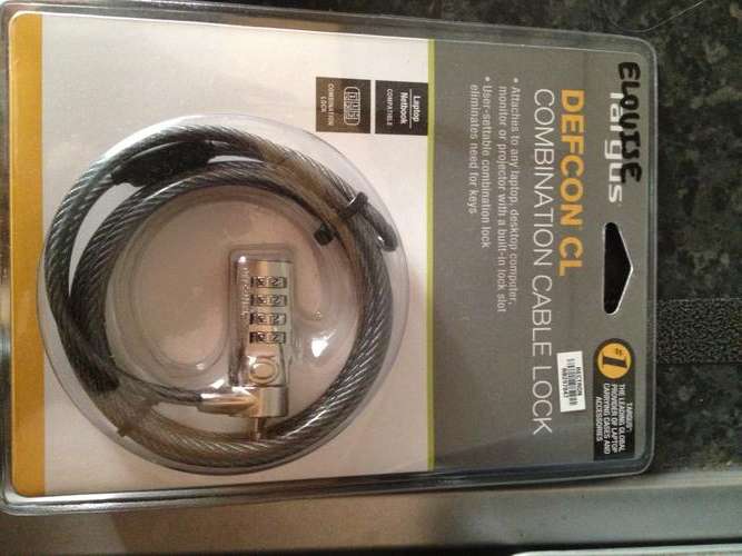 Targus Defcon CL Combination Cable Lock