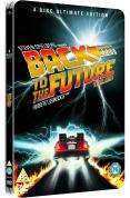 BACK TO THE FUTURE TRILOGY ULTIMATE STEELBOOK EDITION DVD's (COLLECTORS ITEM)