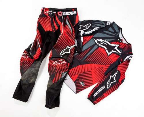 Alpinestars Charger MX Racing Pants size 34 (Black/Red)