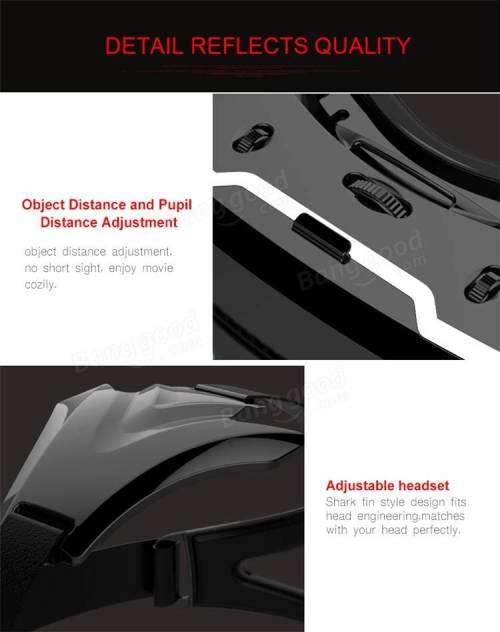 Shinecon 2.0 3D VR Virtual Reality Glasses (Clearance Sale!!!!)