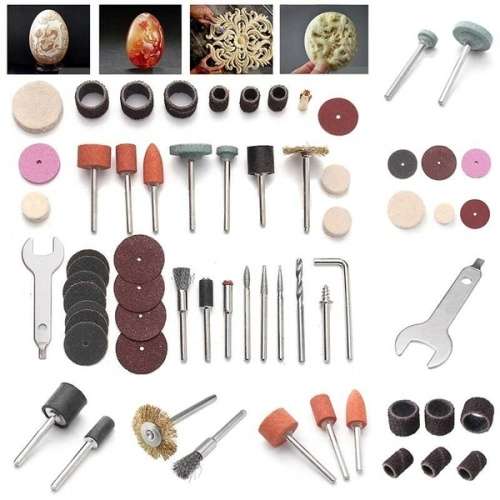 40Pcs Dremel Tool Accessory Set For 1/8'' Shank Sanding Grinder Polish