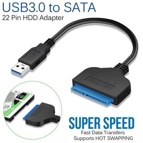 USB 3.0 Adapter Cable for 2.5` SATA SSD/HDD Drives